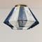 Hello Honey® Navy & White Flush Mount Ceiling Light with Woven Paper Rope Shade